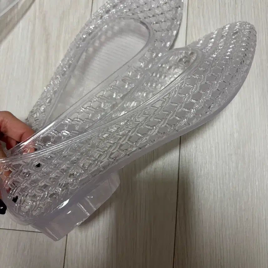 [BUNJANG] Clear Jelly Shoes Size 240 / 투명 젤리슈즈 240
