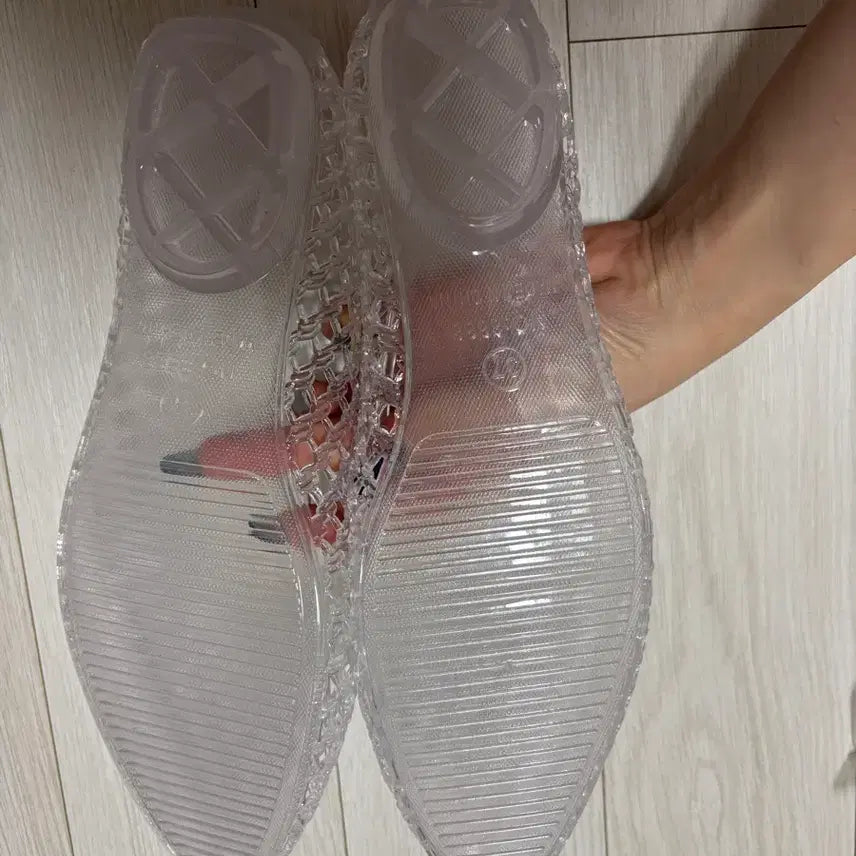 [BUNJANG] Clear Jelly Shoes Size 240 / 투명 젤리슈즈 240