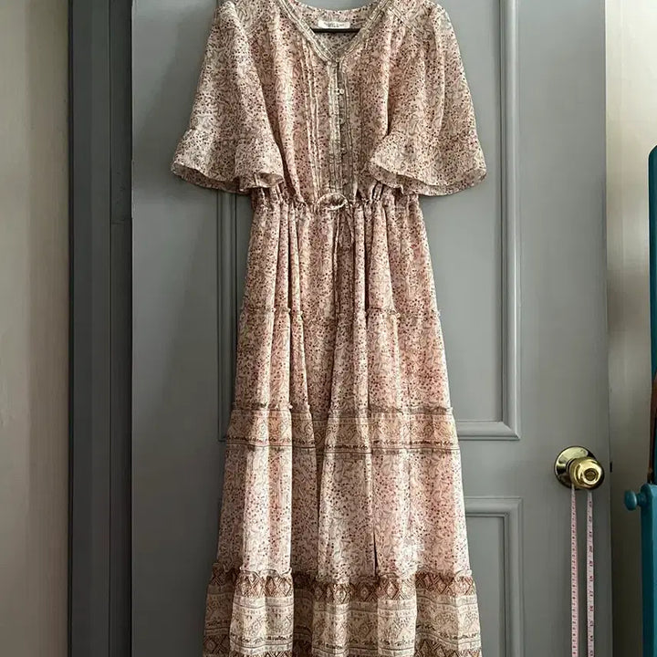 [BUNJANG] Thursday Island 24SS Floral Pattern Long Dress M Size / 24ss 써스데이아일랜드 원피스 m사이즈