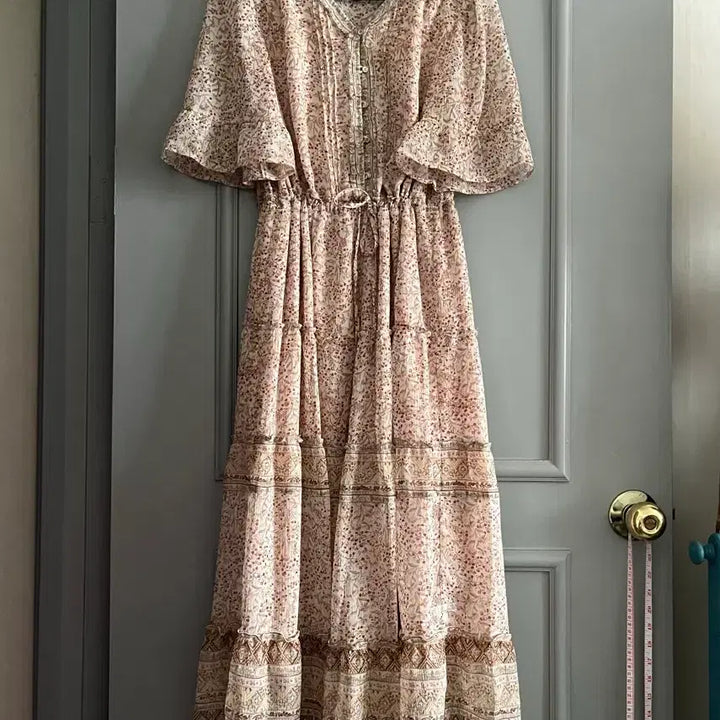 [BUNJANG] Thursday Island 24SS Floral Pattern Long Dress M Size / 24ss 써스데이아일랜드 원피스 m사이즈