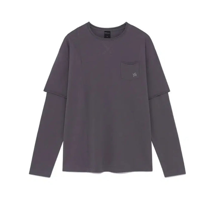 [BUNJANG] The Coldest Moment Long Sleeve Dark Purple / 더콜디스트모먼트 롱슬리브 다크퍼플 새상품
