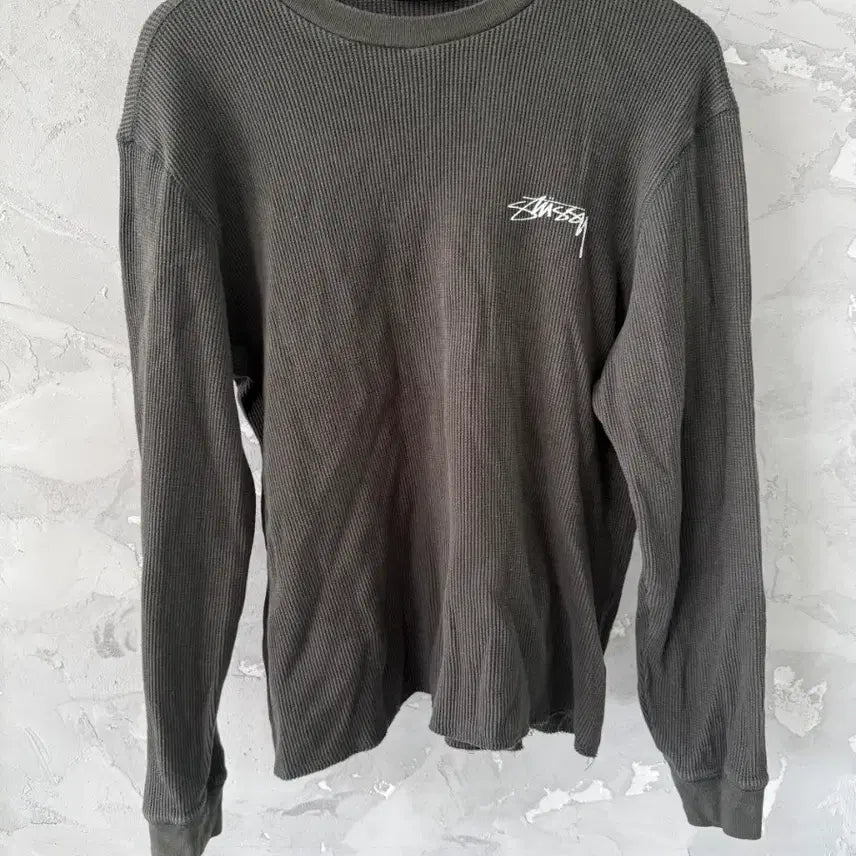 [BUNJANG] Stussy Waffle Long Sleeve M / 스투시 와플 롱슬리브사이즈는 M