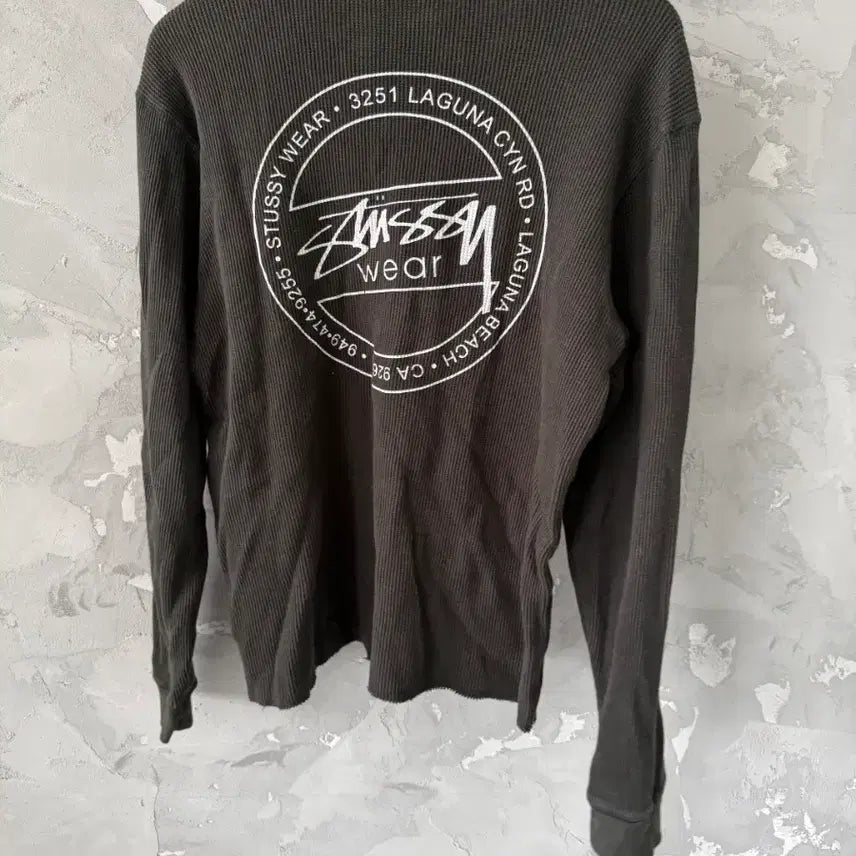 [BUNJANG] Stussy Waffle Long Sleeve M / 스투시 와플 롱슬리브사이즈는 M