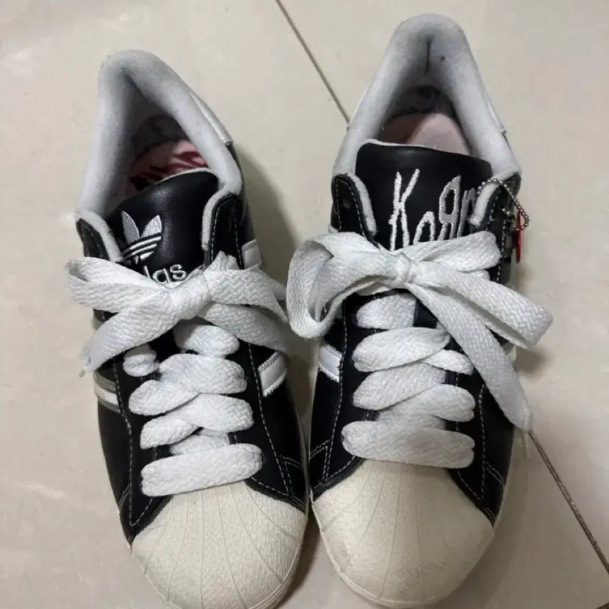 [BUNJANG] Adidas x CON Superstarr 30th Anniversary Core Black Translucent Shoes / 아디다스x콘 슈퍼스타 30주년 코어블랙 트랜슬루센트