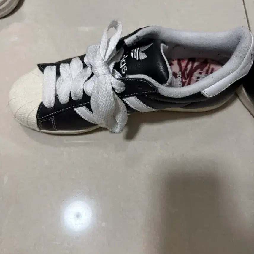 [BUNJANG] Adidas x CON Superstarr 30th Anniversary Core Black Translucent Shoes / 아디다스x콘 슈퍼스타 30주년 코어블랙 트랜슬루센트