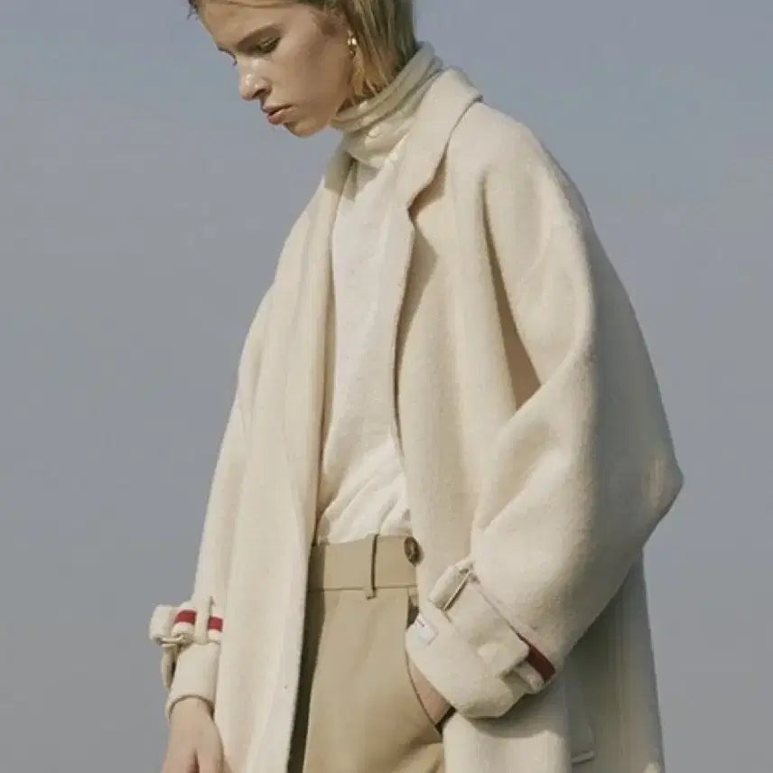 [BUNJANG] Tilashda Alpha Alpaca Premium Handmade Red Label Coat / 틸아이다이 알파카 프리미엄 핸드메이드 레드라벨 코트
