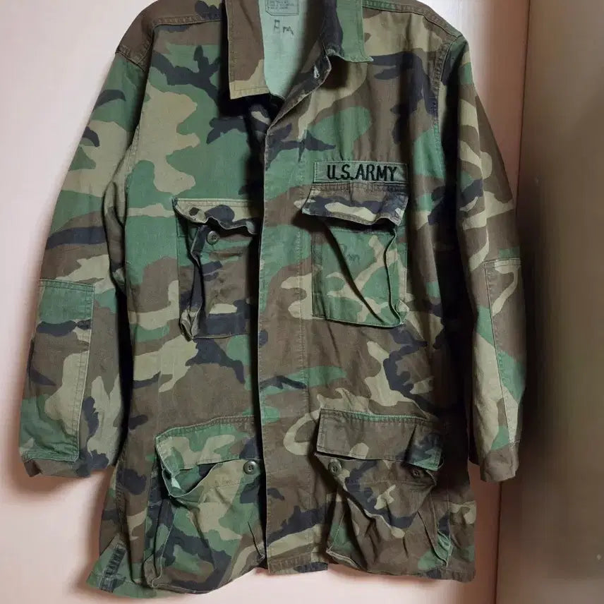 [BUNJANG] US ARMY Camo Field Jacket / US ARMY 야상 카모 자켓