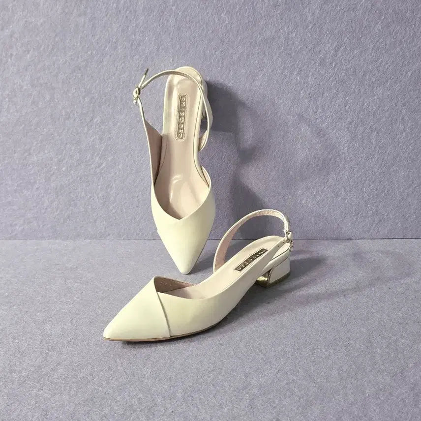 [BUNJANG] Misoef Genuine Leather Slingback / 미소페  소가죽 슬링백