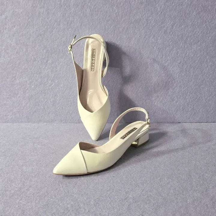 [BUNJANG] Misoef Genuine Leather Slingback / 미소페  소가죽 슬링백