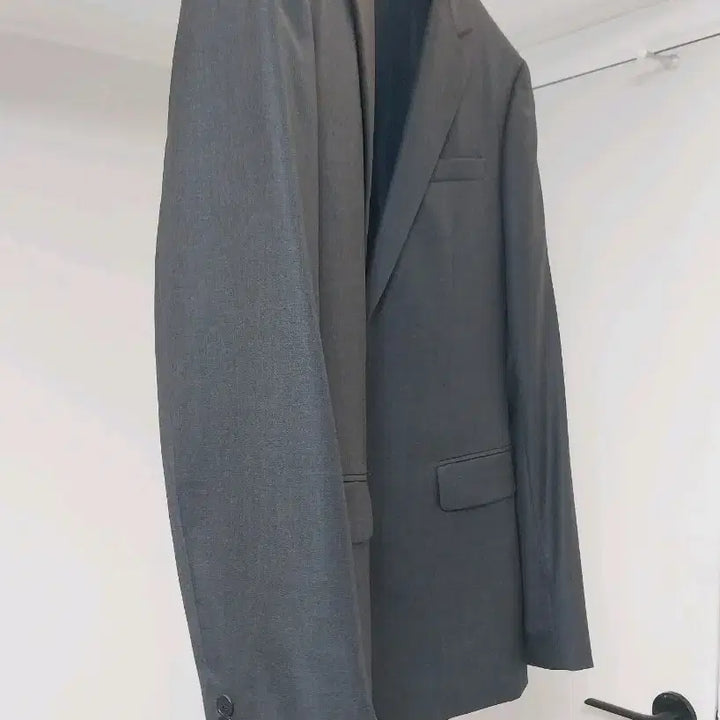 [BUNJANG] TIME HOMME Two-Button Setup Jacket Charcoal / 타임옴므 투버튼 셋업자켓  21/22