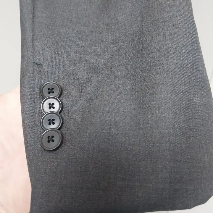 [BUNJANG] TIME HOMME Two-Button Setup Jacket Charcoal / 타임옴므 투버튼 셋업자켓  21/22