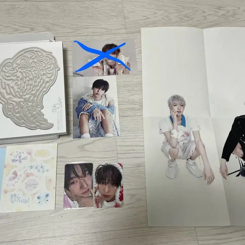 [BUNJANG] NCT WISH Ode to Love First Press Limited Edition Album with Photocard / 엔시티위시 오드투러브 에로스 초회한정 포카포함 단순개봉앨범