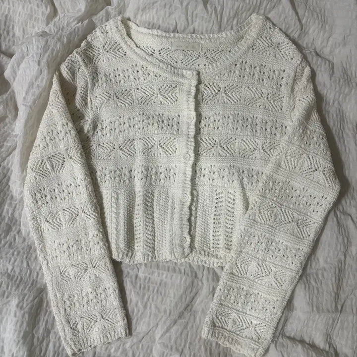 [BUNJANG] Riel Darjeeling Cardigan Ivory / 리엘 Darjeeling cardigan (ivory)