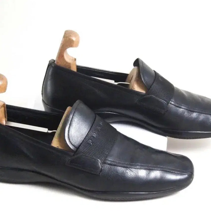 [BUNJANG] Prada Sport Loafers Square Toe Leather Flats / 프라다 스포츠 로퍼