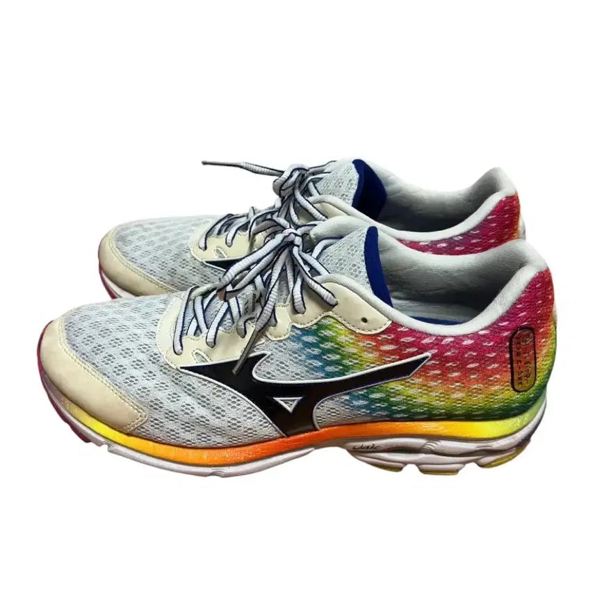 [BUNJANG] Mizuno Wave Rider 18 Osaka Rainbow Limited Edition 270 / 미즈노(Mizno) 웨이브 라이더 18 오사카레인보우 한정판 270