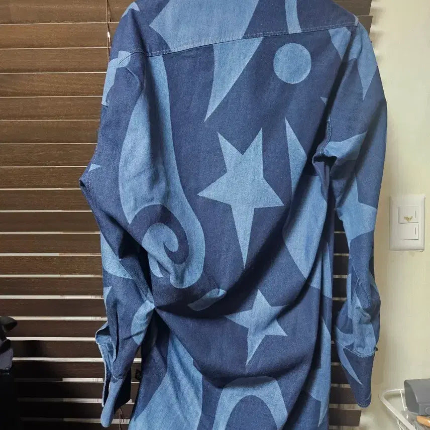 [BUNJANG] Vivienne Westwood Denim Shirt Jacket / 비비안웨스트우드 데님 셔츠 자켓