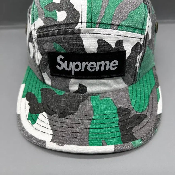 [BUNJANG] Supreme 25FW Military Camp Cap Green Camo / 25FW 슈프림 밀리터리 캡프캡 그린 카모 새제품