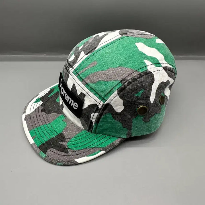[BUNJANG] Supreme 25FW Military Camp Cap Green Camo / 25FW 슈프림 밀리터리 캡프캡 그린 카모 새제품