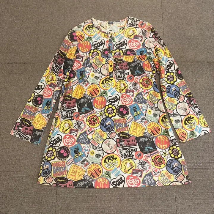 [BUNJANG] Hysteric Glamour Multi-Printing Dress / 히스테릭 글래머 멀티 프린팅 원피스
