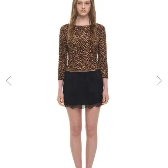 [BUNJANG] Toomuchtax Lace Mini Slip Skirt (Size M) / Toomuchtax LACE MINI SLIP SKIRT M사이즈