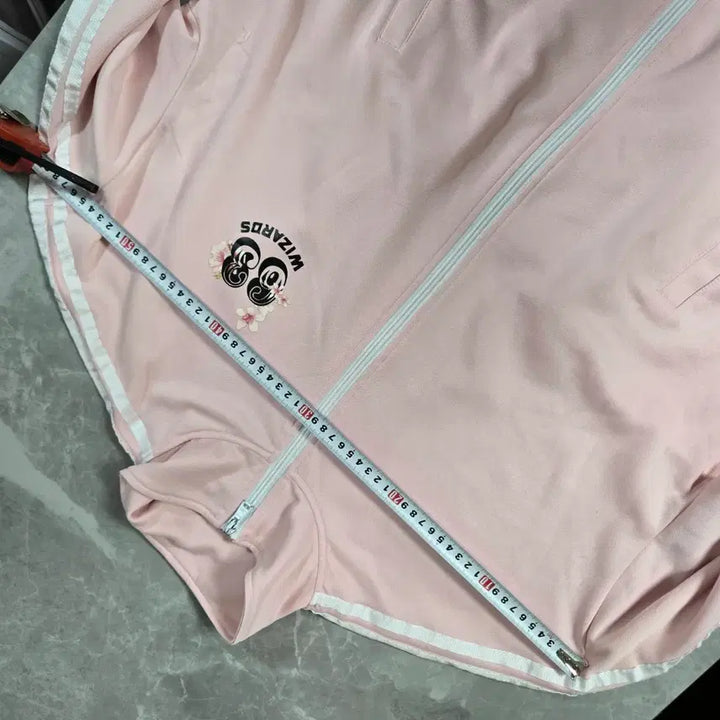 [BUNJANG] Washington Wizards Pink Floral Embroidered Training Suit Set / 워싱턴 위저즈 핑크 트레이닝복 세트
