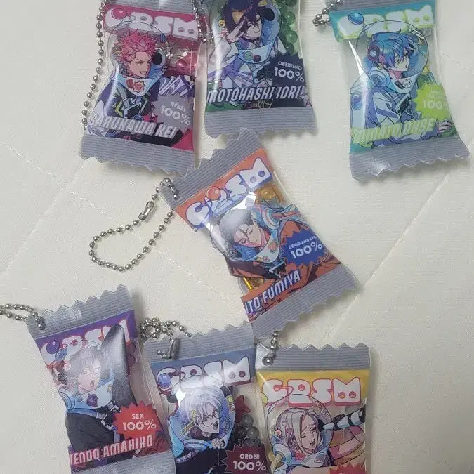 [BUNJANG] Charisma 3rd Anniversary Shakashaka Candy Keyring / 카리스마 3주년 샤카샤카 캔디키링