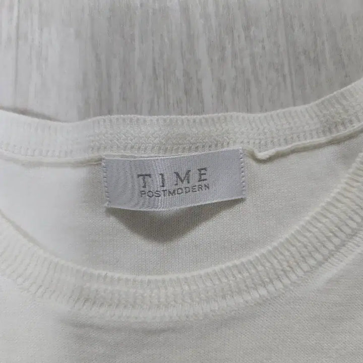 [BUNJANG] TIME Ivory Puff Sleeve Knit Blouse / TIME 아이보리 퍼프 소매 니트