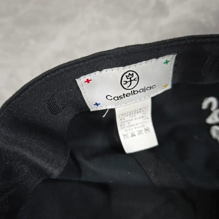 [BUNJANG] Castelbajac Black Ball Cap Hat / 카스텔바작 블랙 볼캡 모자