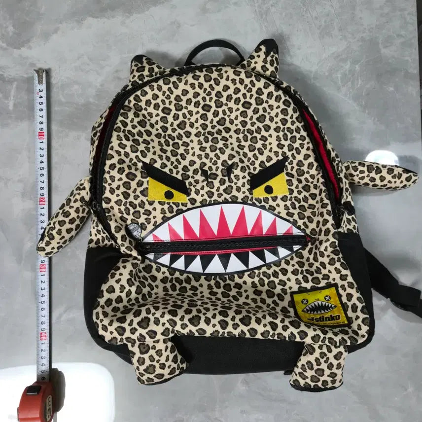 [BUNJANG] Elstinko Monster Backpack Leopard / 엘스팅코 몬스터 백팩 레오파드