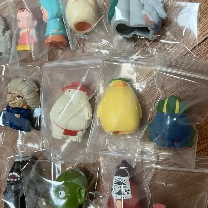 [BUNJANG] Studio Ghibli Finger Puppets Set (13 Types) / 지브리 손가락 캐릭터 인형 13종 일괄판매