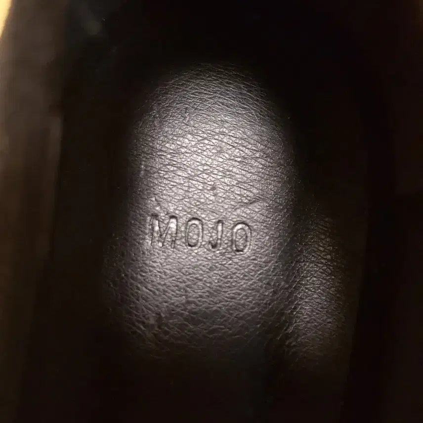 [BUNJANG] MOJO Black Suede Flat Shoes / 모조 mojo 블랙 스웨이드 플랫슈즈