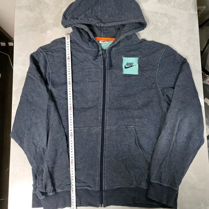 [BUNJANG] Nike Navy Hooded Zip-Up Jacket / 나이키 후드 집업 네이비