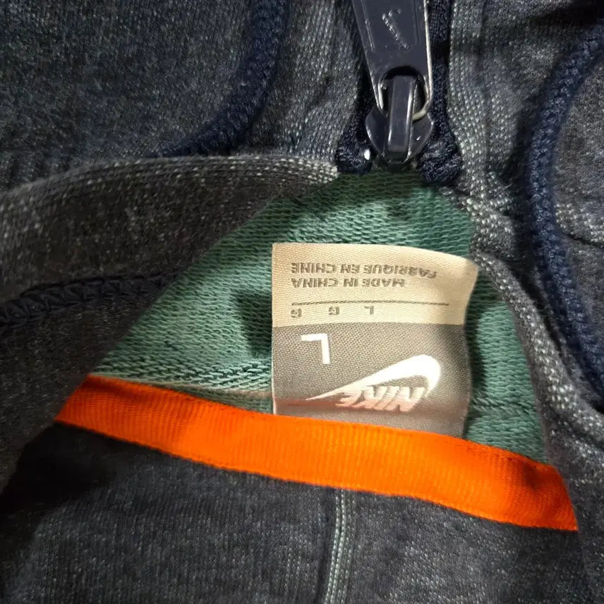 [BUNJANG] Nike Navy Hooded Zip-Up Jacket / 나이키 후드 집업 네이비