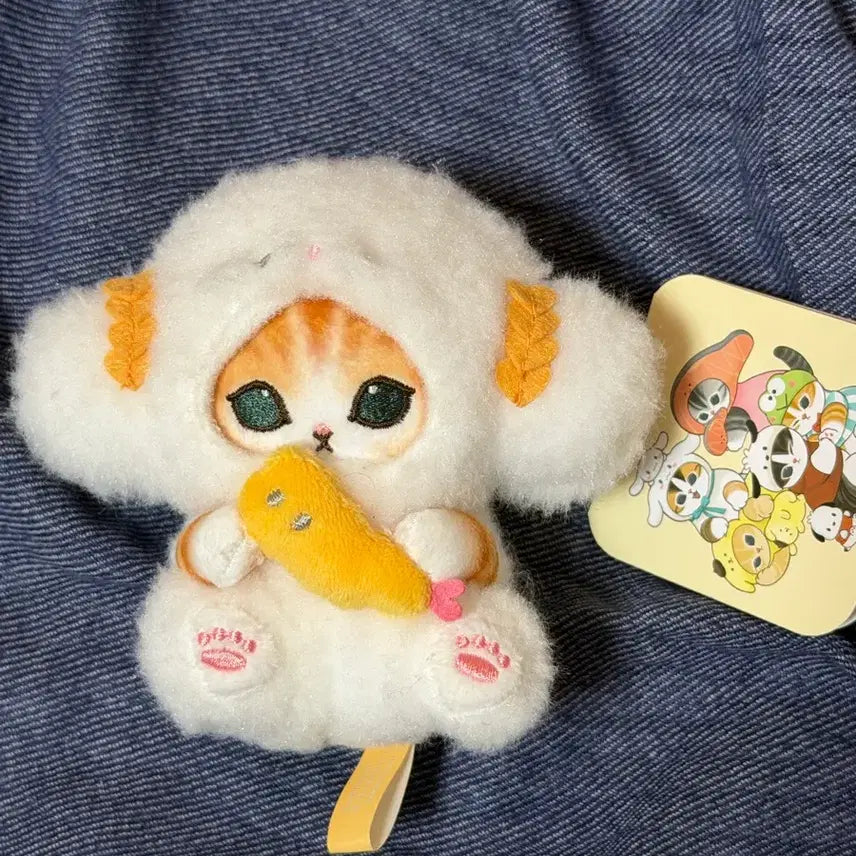 [BUNJANG] Mofun Sand x Sanrio Corgi Myung Doll Keychain / 모프샌드 산리오 콜라보 코기뮹 인형 키링 양도
