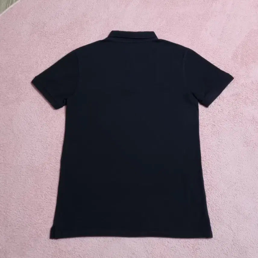 [BUNJANG] Maison Kitsuné Cotton Short Sleeve Polo T-Shirt Black / (정품)메종키츠네 카라 반팔 티셔츠