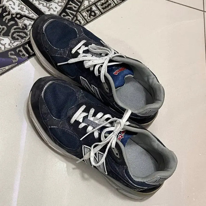 [BUNJANG] New Balance 990v3 Made in USA Navy Sneakers / 뉴발란스 n990v3 made in usa 270