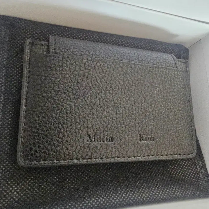 [BUNJANG] Matin Kim Black Bifold Wallet Full Set / 마뗑킴 블랙 지갑 풀세트