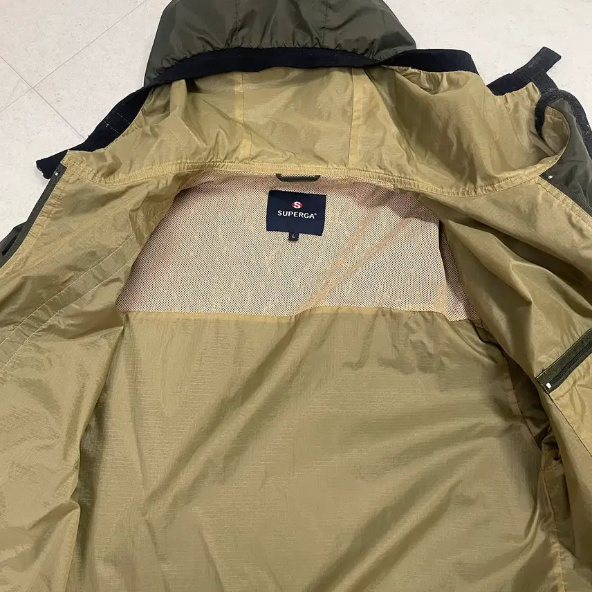 [BUNJANG] Superga x Massimo Osti 90s Chemical Anorak Jacket / [L] 90s superga massimo osti 화생방 바람막이 자켓
