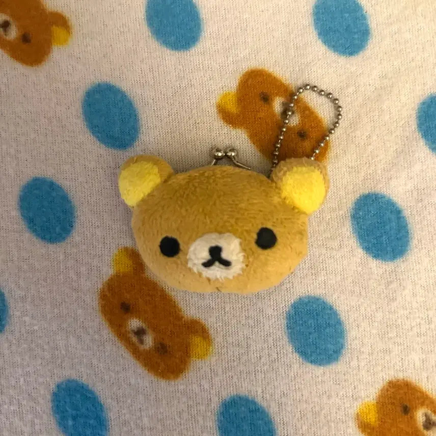 [BUNJANG] Rilakkuma Classic Mini Gamaguchi Keyring / 고전 리락쿠마 미니 가마구치 키링