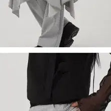 [BUNJANG] Binibidi Asymmetric Layered Banding Long Skirt Black / 비니비디 언발란스 레이어드 밴딩 스커트 블랙 롱
