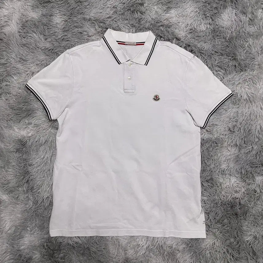 [BUNJANG] Moncler Logo Patch Polo T-Shirt XL / [XL size] 몽클레어 와펜 패치 카라티셔츠