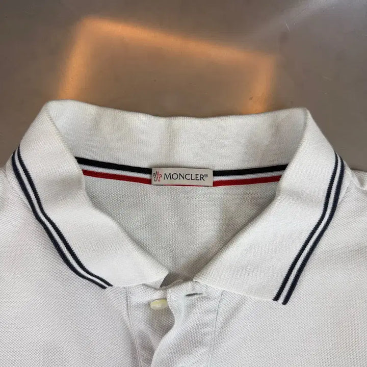 [BUNJANG] Moncler Logo Patch Polo T-Shirt XL / [XL size] 몽클레어 와펜 패치 카라티셔츠