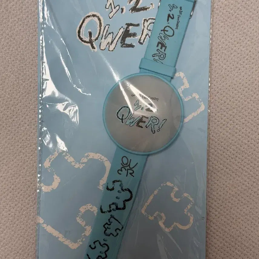 [BUNJANG] QWER 1st Fan Concert Clock Bracelet / QWER 1st 팬콘서트 응원 팔찌