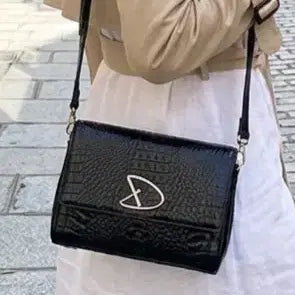 [BUNJANG] Jamoee Riebe Crocodile Leather Shoulder Crossbody Bag / 정품)잘모이 리에베 악어백   (상태굿)