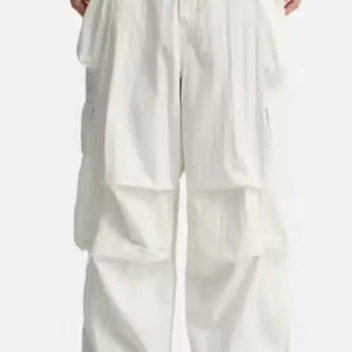 [BUNJANG] Entire Studio Gocar Cargo Pants White L / 엔타이어 스튜디오 gocar 카고 팬츠 화이트 L