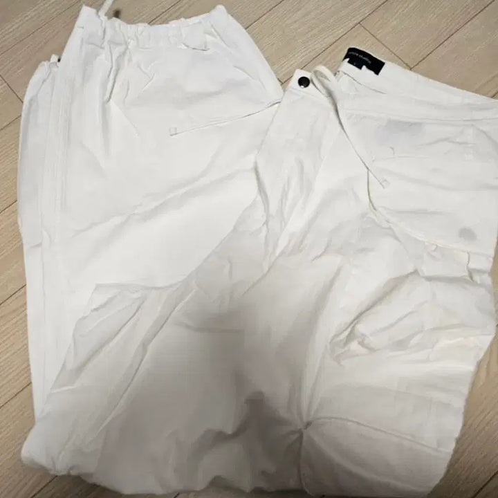 [BUNJANG] Entire Studio Gocar Cargo Pants White L / 엔타이어 스튜디오 gocar 카고 팬츠 화이트 L