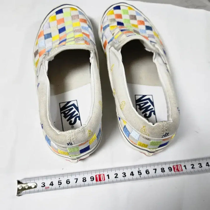 [BUNJANG] Vans Slip-On Checkerboard Multi-Color / 반스 슬립온 체크 멀티컬러