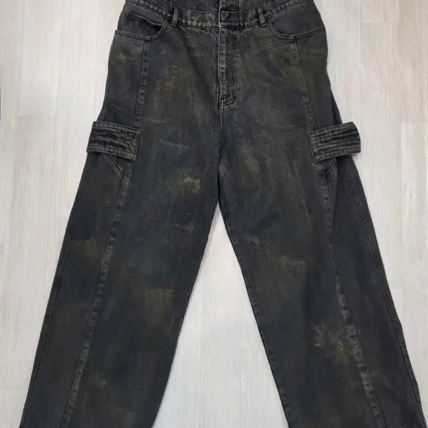 [BUNJANG] Ourpas 066 Mud Dirty Sagging Jeans (M) / ourpas 066 머드 더티 새깅진 M