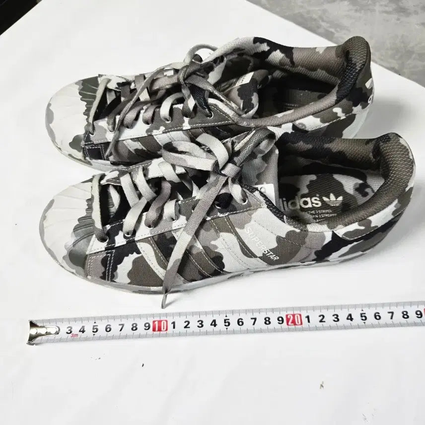 [BUNJANG] Adidas Superstar Camo Sneakers / 아디다스 슈퍼스타 카모 운동화