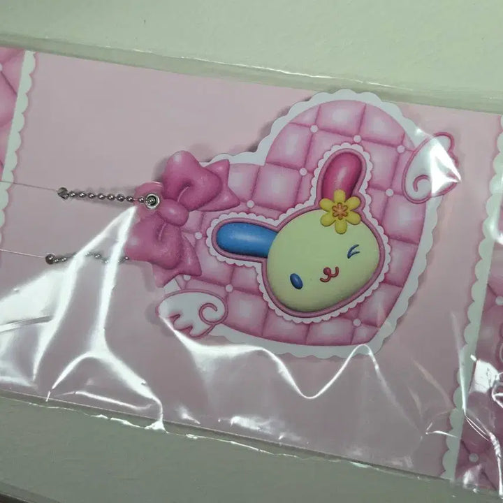 [BUNJANG] Sanrio Kuji Sliding Mirror Keychain - Usahana &amp; Piano / 산리오 쿠지 슬라이딩 거울 키링 우사하나 피아노